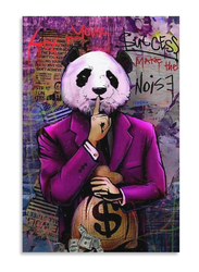 Wall Deer Art Alec Monopolys The World is Yours Canvas Poster, Multicolour