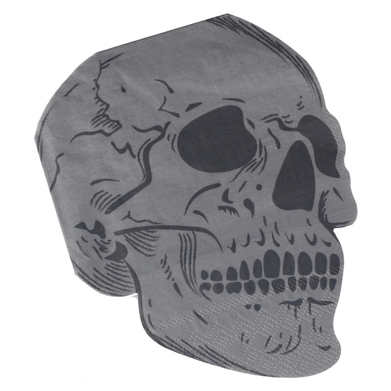 Paper Napkin - Skull
