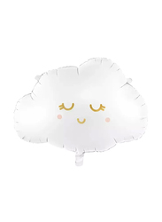 Cloud Foil Balloon, 51 x 35.5cm, White