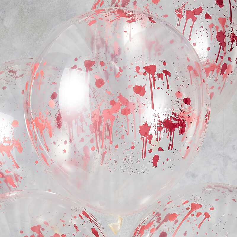 Let's Get Batty-Balloons - Blood Print
