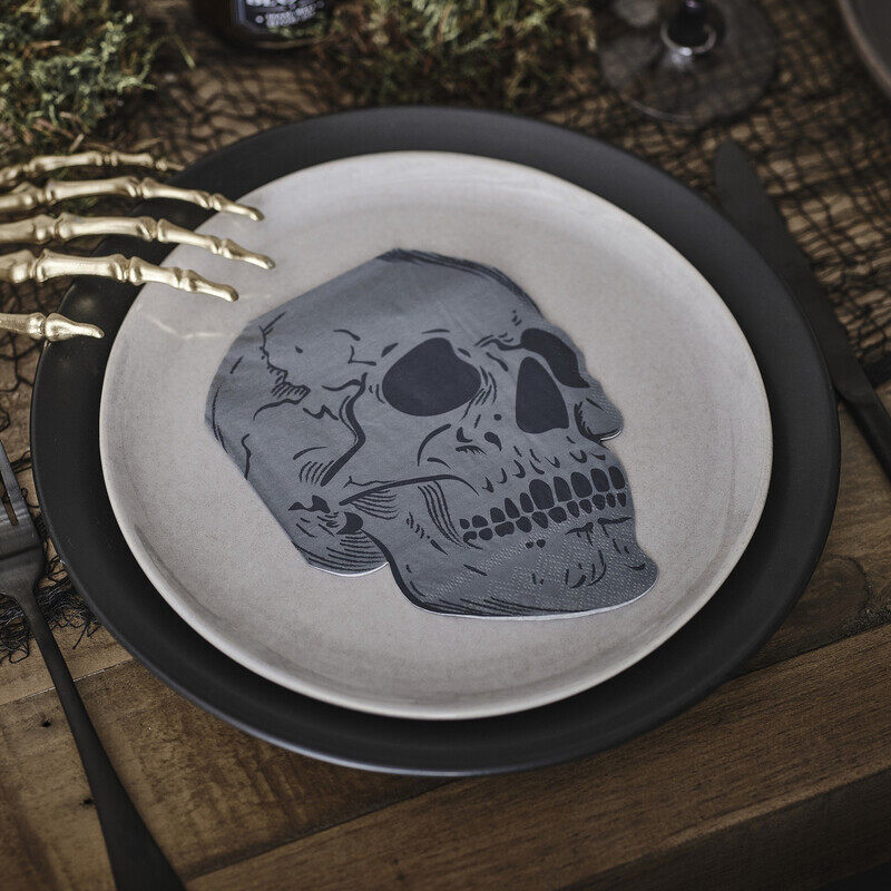 Paper Napkin - Skull