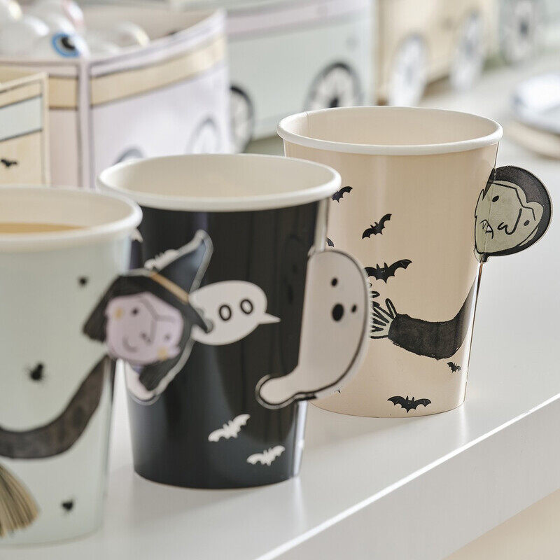 Paper Cups - Boo Crew Characters - Pop Out