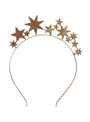 Merry Christmas Party Stars Headband, Rose Gold