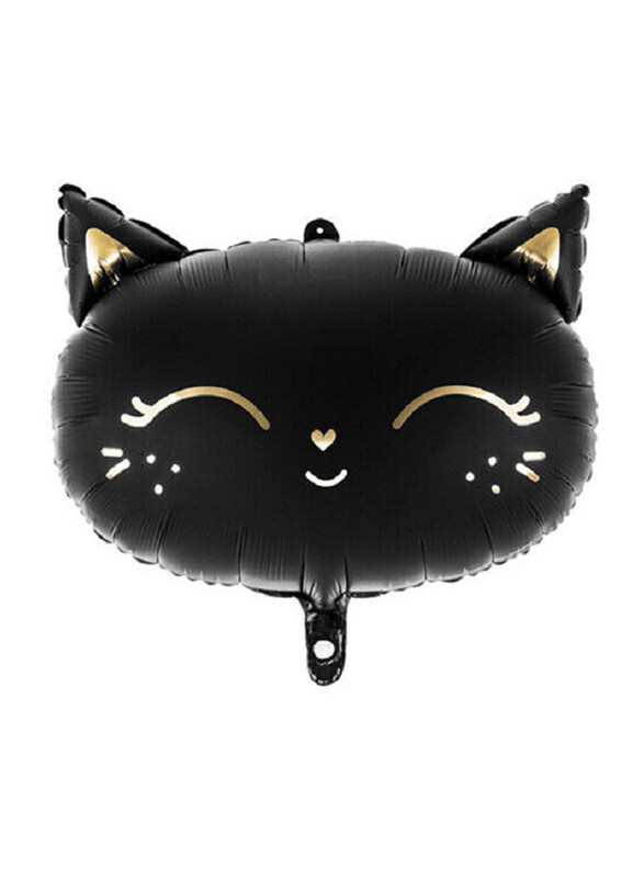 

Generic Cat Foil Balloon, 48 x 36cm, Black