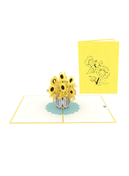 Sunflower Pop Up Birthday Greeting Card