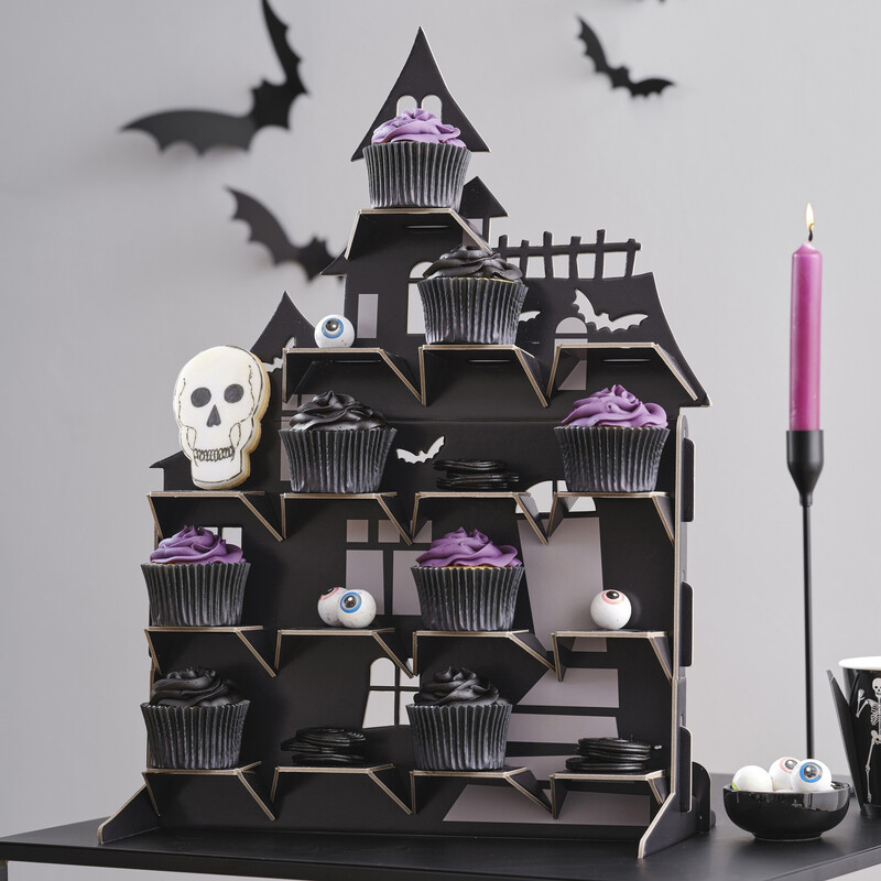Haunted House Treat Stand
