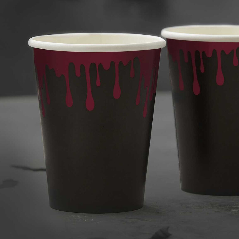Blood Drip Cups- Metallic Ink