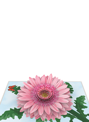 Daisies Flower Pop Up Card, Multicolour