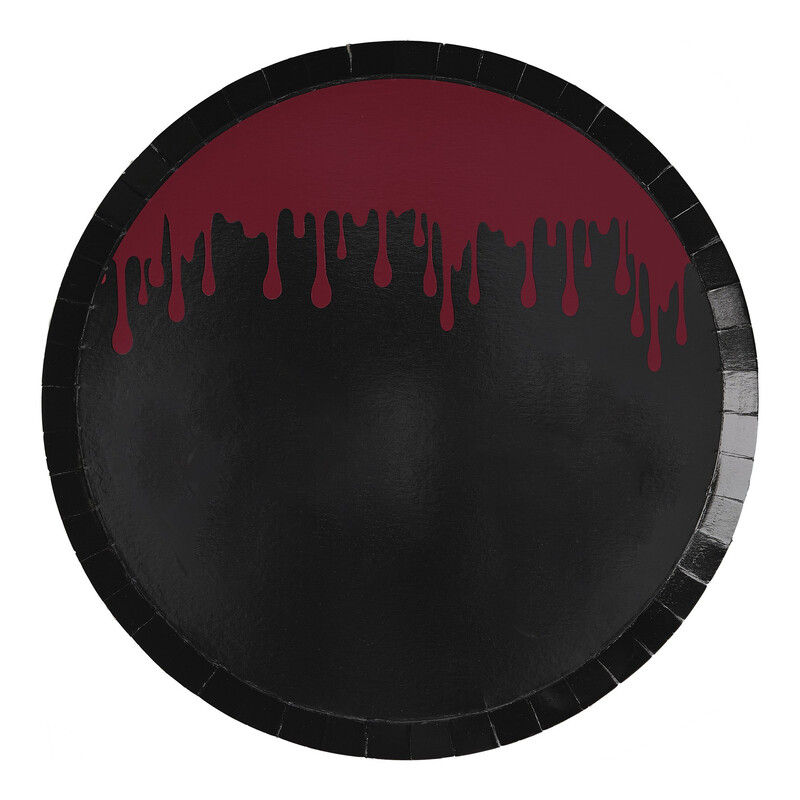 Blood Splatter Plate- Metallic Ink