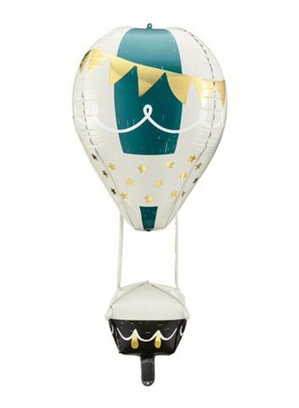 

Generic Parachute Balloon 4D Foil Balloon, 36 x 110cm, Multicolour