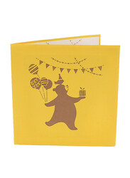 The Bear Birthday Pop Up Birthday Greeting Card