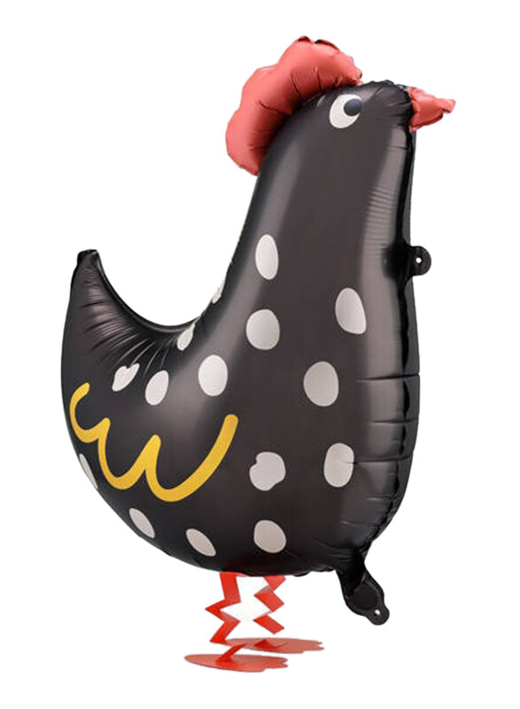 

Generic Rooster Foil Balloon, 48 x 60cm, Black