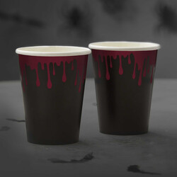 Blood Drip Cups- Metallic Ink