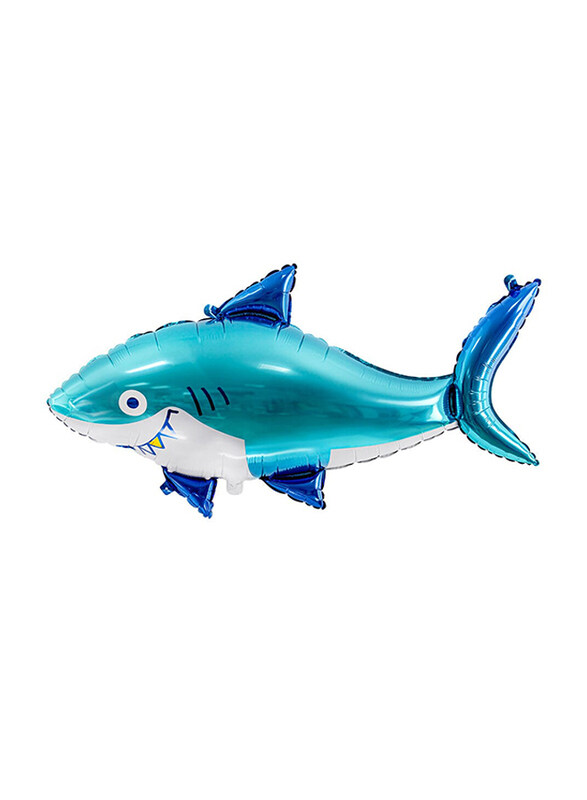 

Generic Shark Foil Balloon, 102 x 62cm, Blue