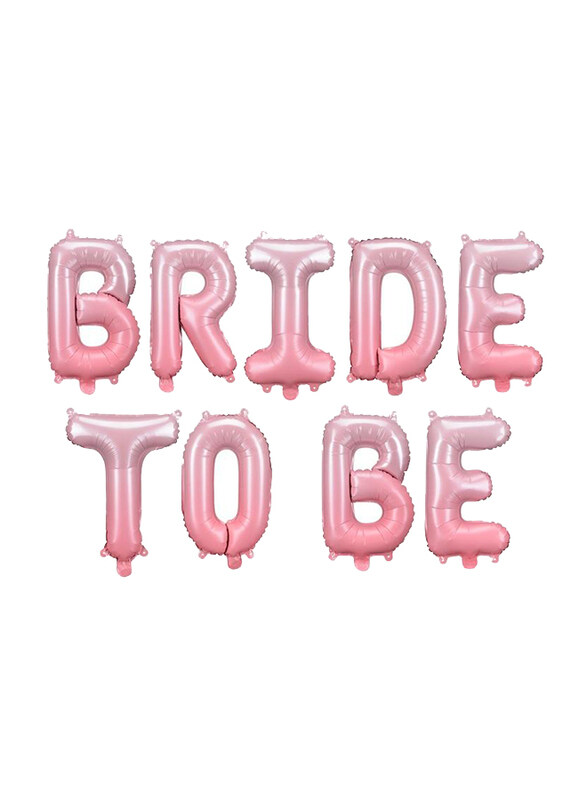 

Generic Bride To Be Foil Balloon, 350 x 45cm, Pink