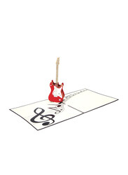 Guitar Pop Up Birthday Greeting Card