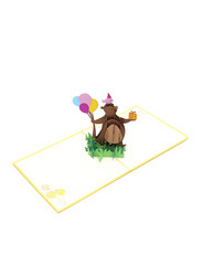 The Bear Birthday Pop Up Birthday Greeting Card