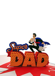 Super Dad Pop Up Birthday Greeting Card
