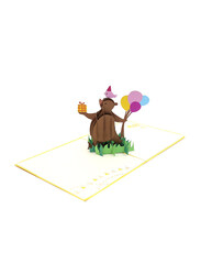 The Bear Birthday Pop Up Birthday Greeting Card