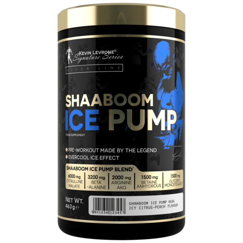 Kevin Levrone Shaaboom Ice Pump Pre-Workout, 463 gm