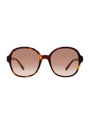 Tommy Hilfiger Full-Rim Round Brown Sunglasses for Women, Brown Lens, TH1812S005LHA, 55/19/140