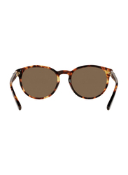 Polo Ralph Lauren Full-Rim Round Brown Sunglasses Unisex, Brown Lens, PP9502-535173, 48/17/130