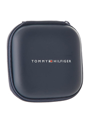 Tommy Hilfiger 2790399 Leather Crafted Bracelet for Men, 19cm, Black