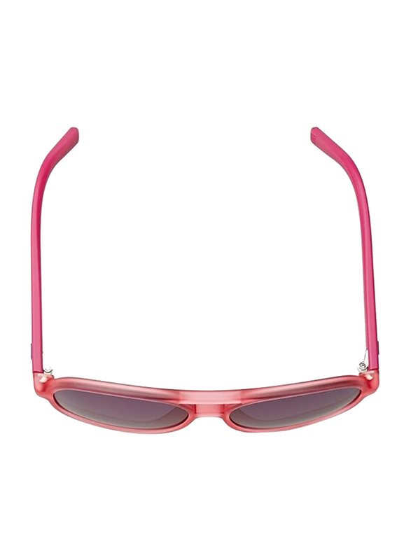 Tommy Hilfiger Full-Rim Pilot Pink Sunglasses for Kids Unisex, Grey Lens, TH-1221S-CYI, 50/15/140