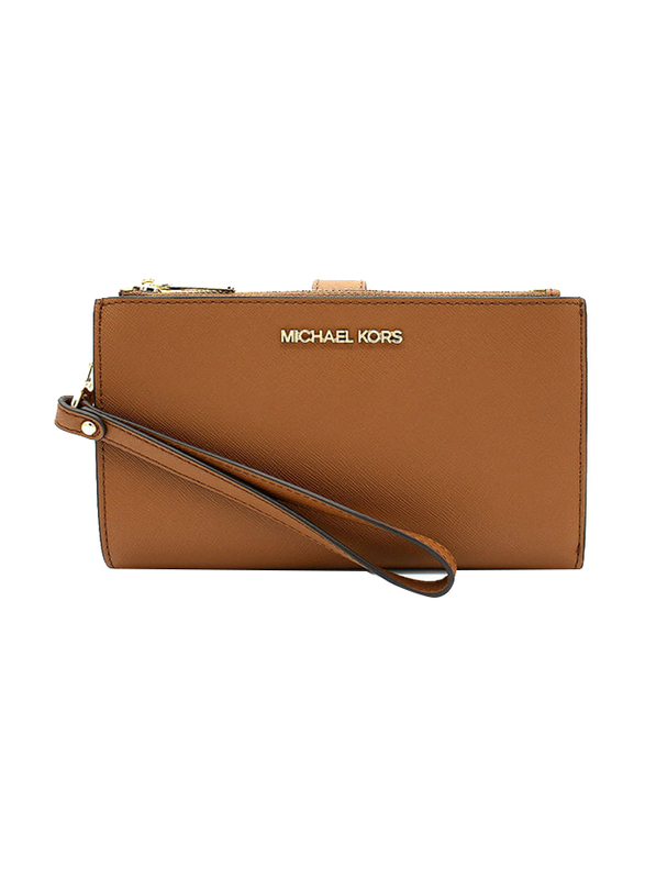 Michael Kors Smartphone Wristlet Wallet for Women, Brown