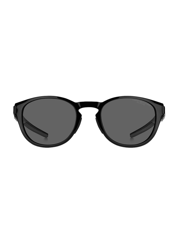 Tommy Hilfiger Full-Rim Cat Eye Black Sunglasses for Men, Grey Lens, TH-1912-S-807, 54/22/135