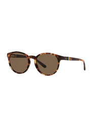 Polo Ralph Lauren Full-Rim Round Brown Sunglasses Unisex, Brown Lens, PP9502-535173, 48/17/130