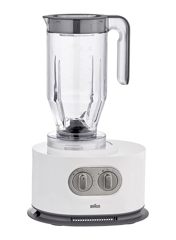 Braun Identity Collection Food Processor, 220V, FP5160WH, White