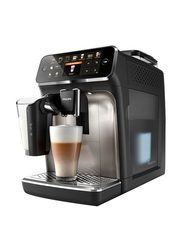 Philips 5400S Fully Automatic Espresso Machine, EP5447/90, Black/Silver