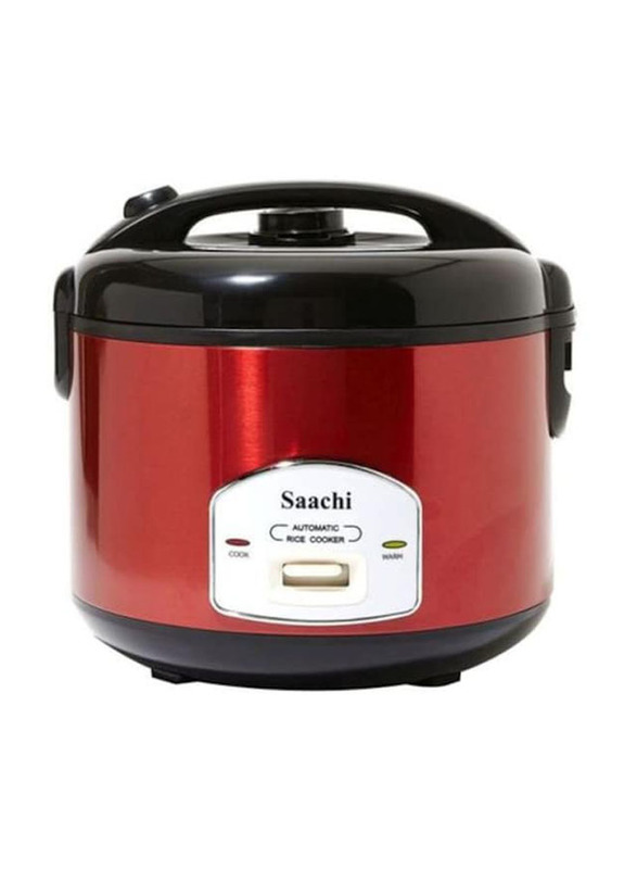 Saachi 2.2L Rice Cooker, Red