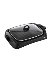 Kenwood Electric Corded Health Grill, 1700W, HG230, Black/Clear