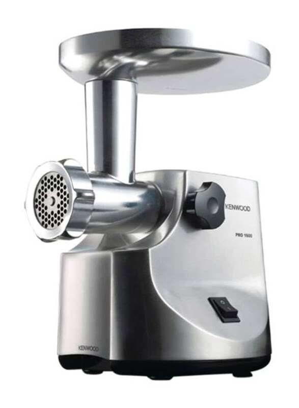 Kenwood Stainless Steel Meat Grinder, 1600W, MG510, Silver