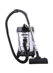 Geepas 2-in-1 Blow and Dry Vacuum Cleaner, 2300W, GVC2597, Black/Silver