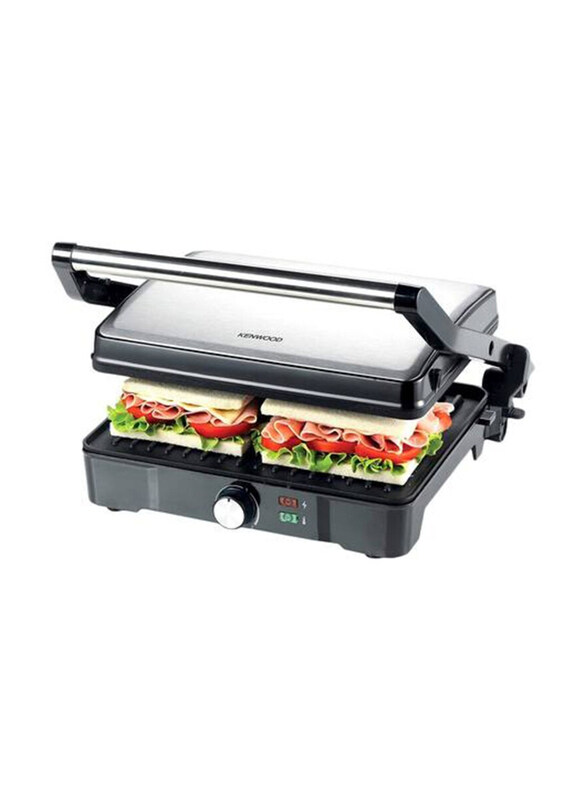 Kenwood Contact Grill, 2000W, HGM31.000SI, Silver