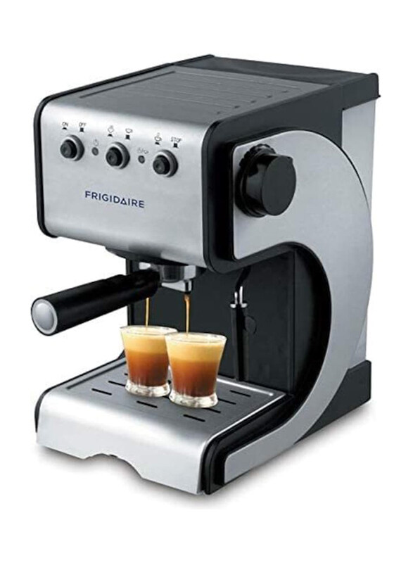 

Frigidaire Espresso And Cappuccino Maker, 1050W, Fd7189, Black/Silver