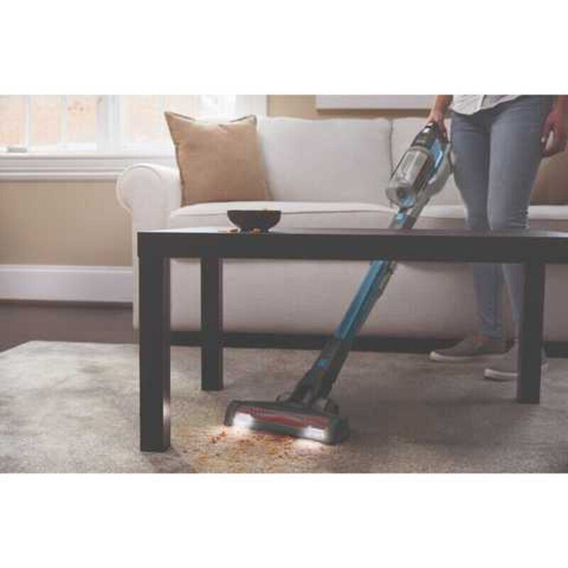 Black+Decker 36V 4-In-1 Cordless Powerseries Extreme Extension Stick Vacuum Cleaner, BHF, Blue