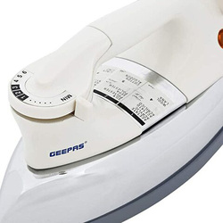 Geepas Automatic Dry Iron, 1000W, GDI7752, White