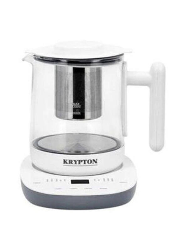 Krypton 1.2L Digital Multifunction Tea Maker, KNTM6384, Clear