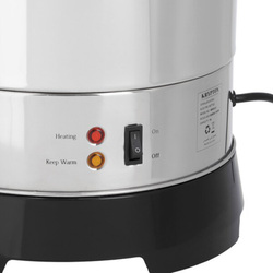 Krypton 15L Stainless Steel Boil Dry Protection Electric Kettle, 1650W, KNK6324, Silver