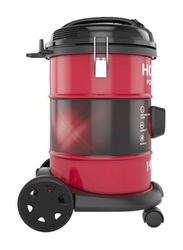 Hoover 1900W Power Force Drum Vacuum Cleaner, 18L HT87-T1-ME, Red