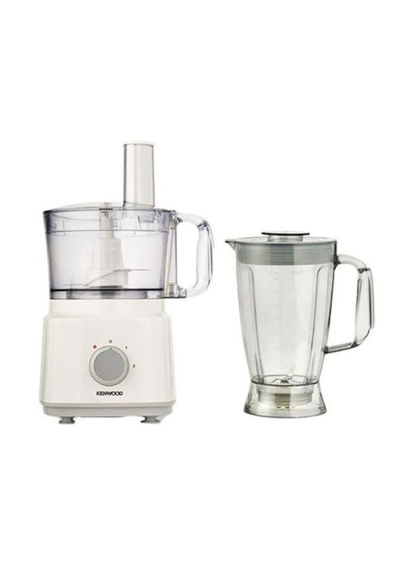 Kenwood 2.1L Multipro Food Processor, 750W, FDP03, White/Clear