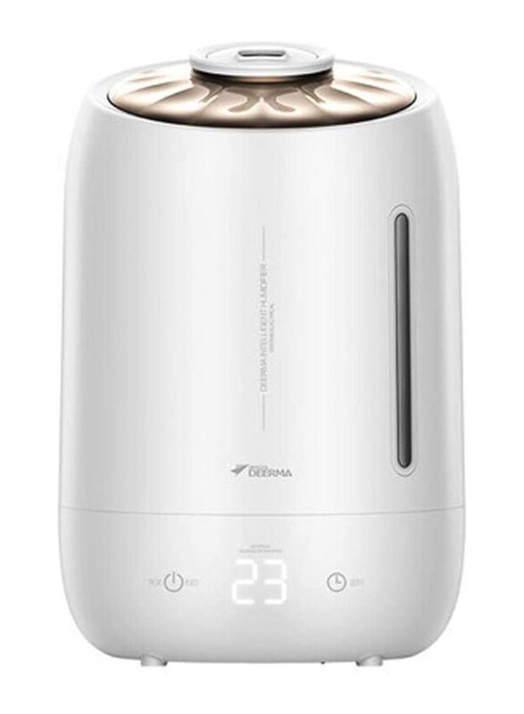 

Deerma F600 Mute Ultrasonic Air Humidifier F301 Aromatherapy Oil Diffuser, 5 L, White