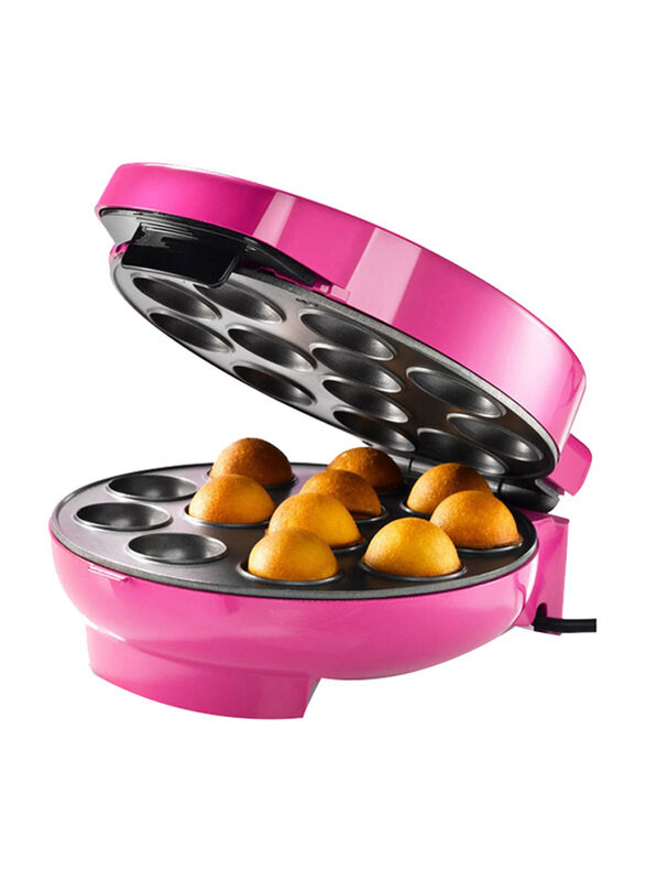 

Saachi Cake Pop Maker with Automatic Thermostat, NL-CP-1539-PK, Pink/Black