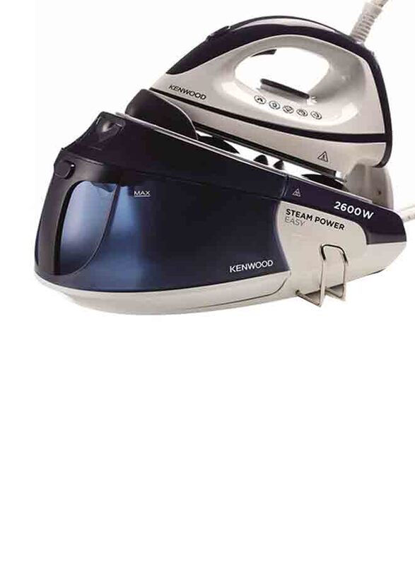 Kenwood 1.8 Ltr Steam Iron Steam Station with, 2600W, SSP20.000WB, White/Blue