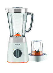 Kenwood 2L Blender Smoothie Maker with Multi Mill (Grinder/Chopper) & Ice Crush Function, 500W, BLP15.150WH, White
