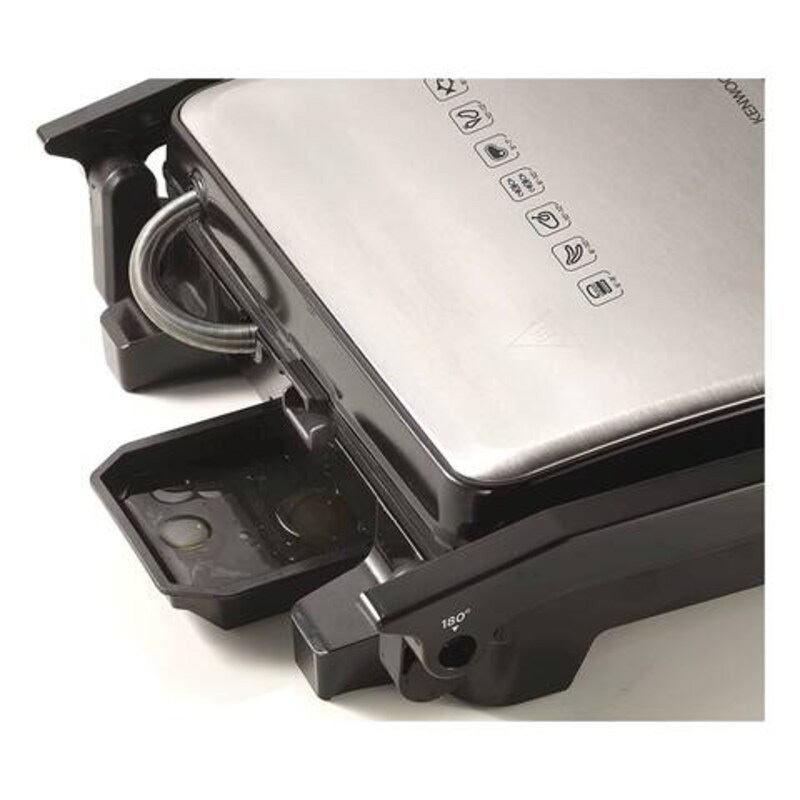 Kenwood Contact Grill, 2000W, HGM31.000SI, Silver